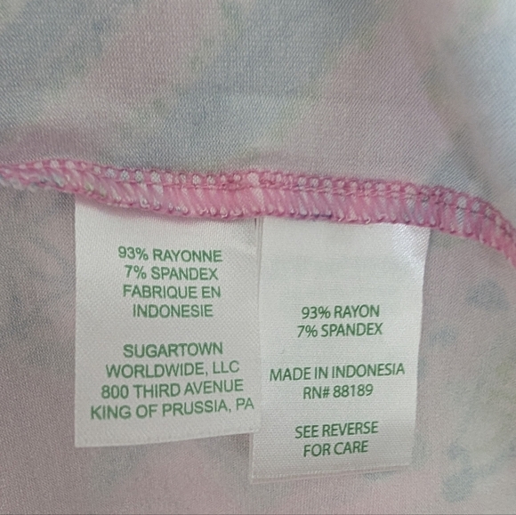 LILLY PULITZER Mini Sophie Dress Girls XL 12-14 Floral Ruffle Nautical Pink Blue - Picture 6 of 9